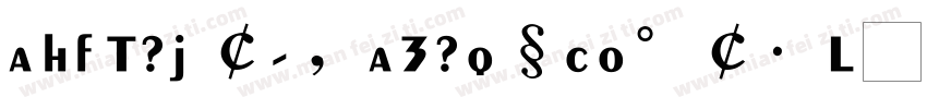 BIG5 Kaisho Regular字体转换